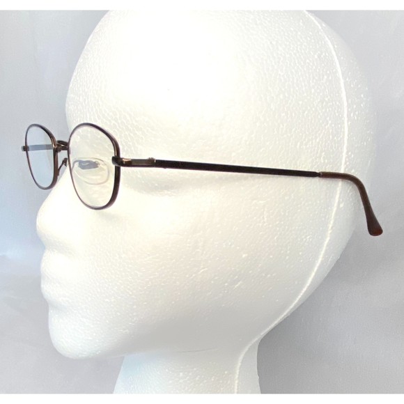 Optix 20/20 Eyeglasses OptixSphere Eyeglasses 1.75 Coppertone Metal Frame - Picture 3 of 8